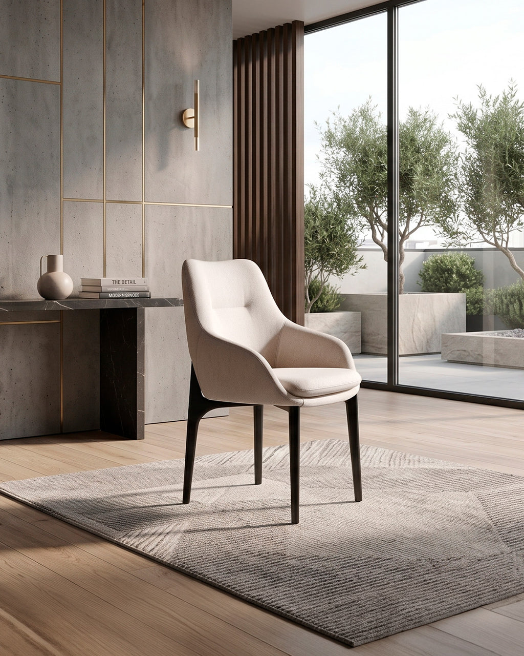 Silla Soffio ambientada
