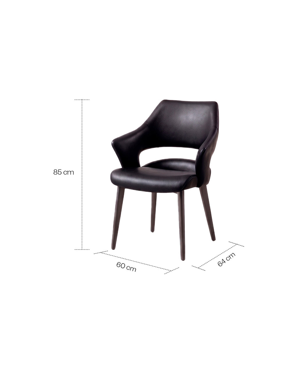 Silla Pelle medidas
