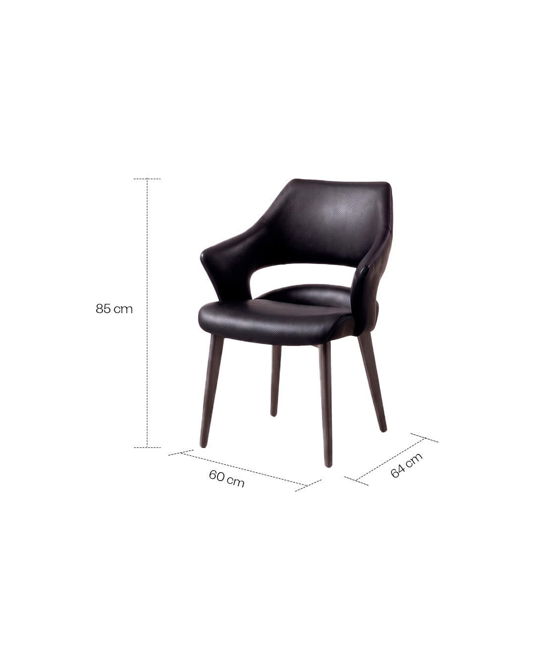 Silla Pelle medidas