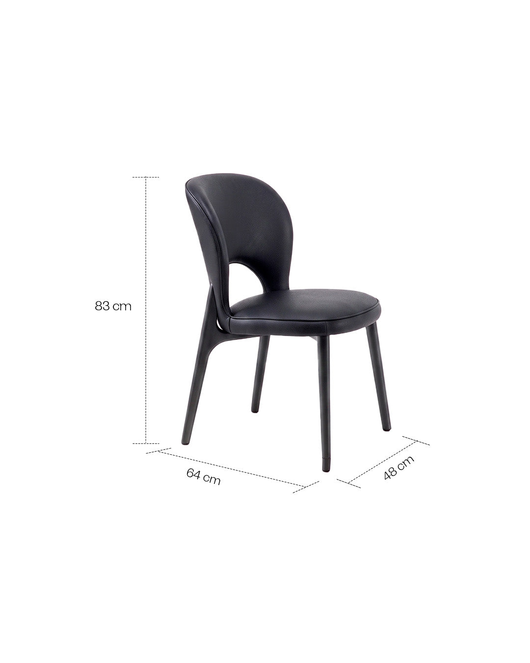 Silla Aria medidas