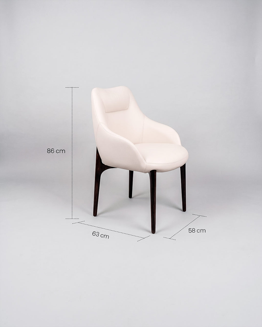 Silla Soffio medidas