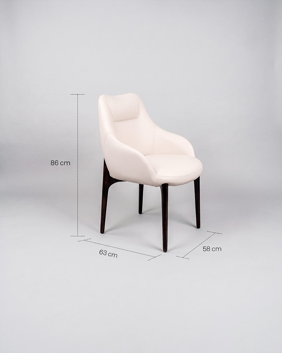Silla Soffio medidas
